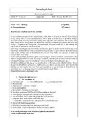 Exam Esl Worksheet By Innessoul