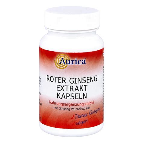 Roter Ginseng Extrakt Kapseln 300 Mg 60 Stk