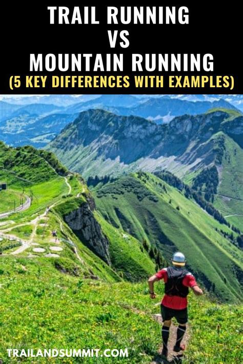 A Man Hiking Up The Side Of A Mountain With Text Overlay Reading Trail