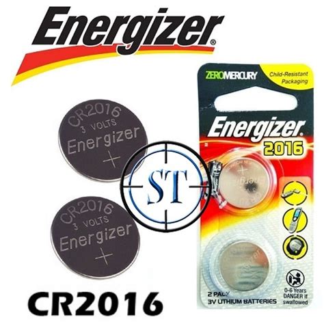 Jual Battery Kancing Energizer CR2016 3V Baterai Batterai Lithium CR