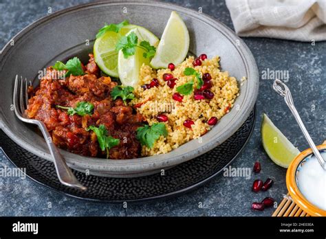 Couscous Tajine D Agneau Marocain Banque De Photographies Et Dimages