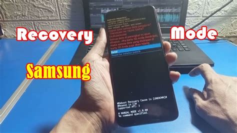 Cara Masuk Recovery Mode HP Samsung YouTube