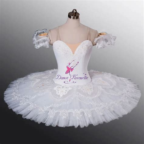 Swan Lake Professional Classical Ballet Tutu White Adult Ballerina