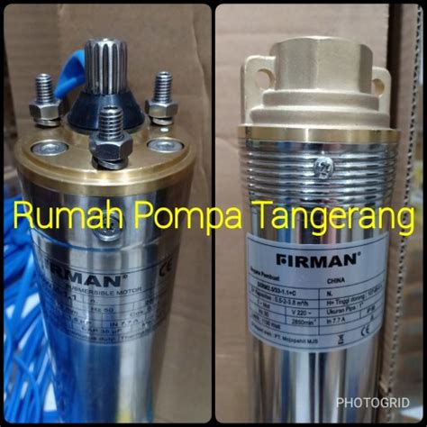 Jual Pompa Satelit Submersible Firman Hp Casing Pipa Inch Kab