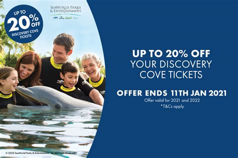 Discovery Cove Tickets 2025 - Harry Wilkins