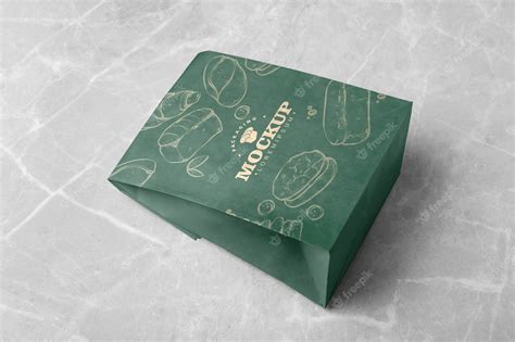 Premium Psd Dessert Packaging Mockup Design