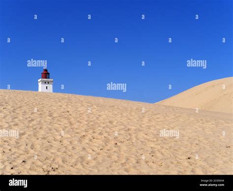 Lighthouse in denmark Stock Photo - Alamy