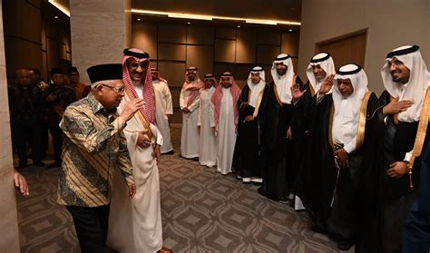 Wapres Hadiri Undangan Jamuan Santap Malam Dubes Arab Saudi Tegaskan