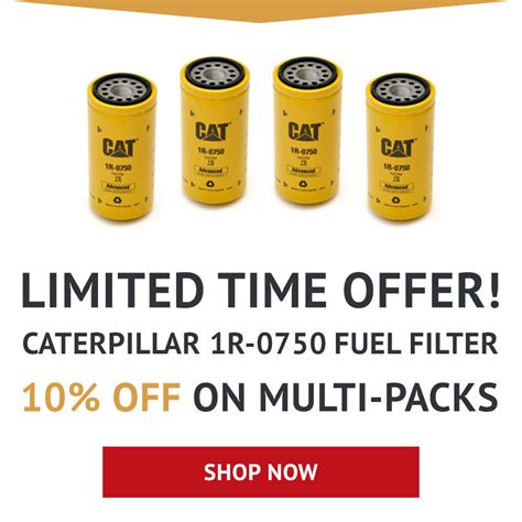 1r 0750 Caterpillar Fuel Filter Cross Reference