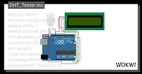 Dht Tester Ino Wokwi Esp Stm Arduino Simulator