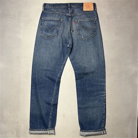 Levis Lvc 501 Sample Denim Jeans Selvedge Redlines Bi… Gem