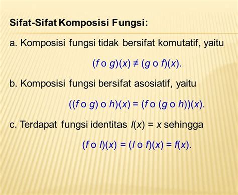 FUNGSI KOMPOSISI DAN INVERS Zonamatematika