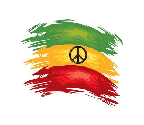 Reggae Flag Symbol 47085247 Vector Art At Vecteezy