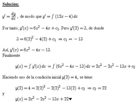 Ejercicios Resueltos De Ecuaciones Diferenciales Ordinarias