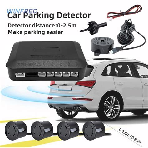 Sensors Buzzer V Car Reverse Backup Rear Radar System Sound Alarm