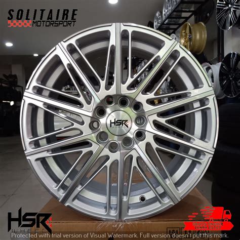 Jual VELG MOBIL RACING HSR RING 16X7 PCD 10X100 114 3 COCOK UNTUK