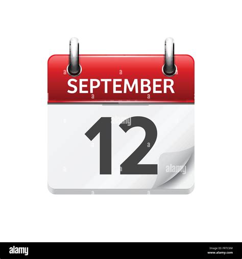 September 12 calendar hi-res stock photography and images - Alamy