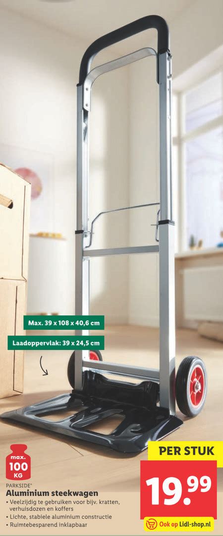 Parkside Steekwagen Folder Aanbieding Bij Lidl Details