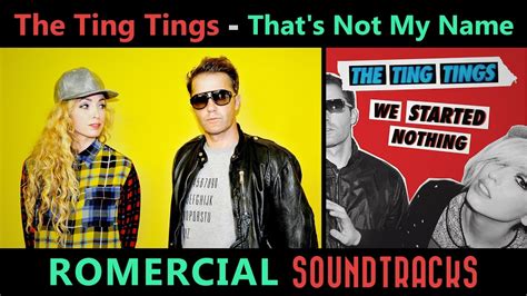 The Ting Tings That S Not My Name Ultra Hq Youtube