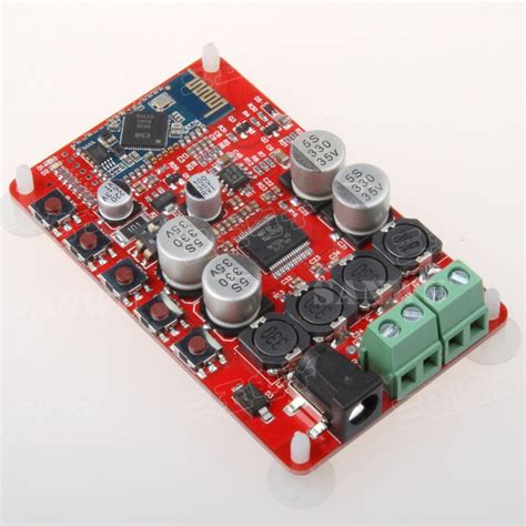 Tda P Bluetooth Amplifier Board Bluetooth Audio Receiving Front And