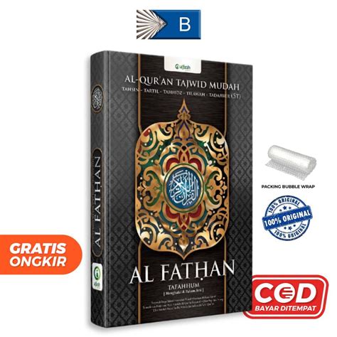 Jual Al Quran Hafalan Al Fathan Ukuran A Hc Quran Terjemah Perkata