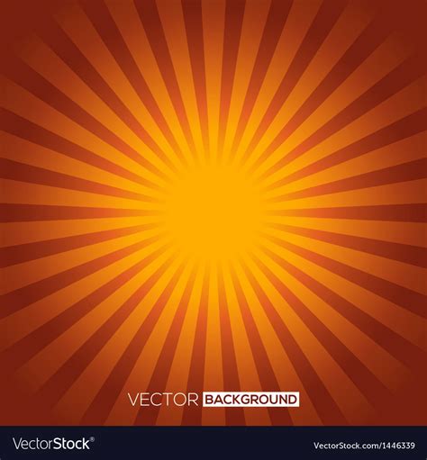 Sunburst background Royalty Free Vector Image - VectorStock