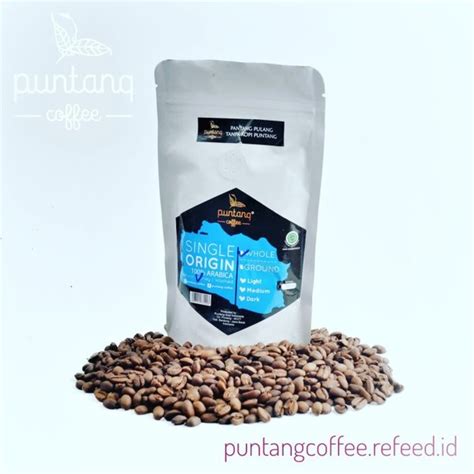 Jual Kopi Hitam Kopi Arabika Asli Gunung Puntang Bubuk Biji G Di