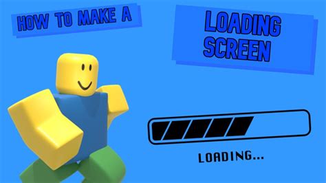 How To Make A Loading Screen Roblox Studio Youtube