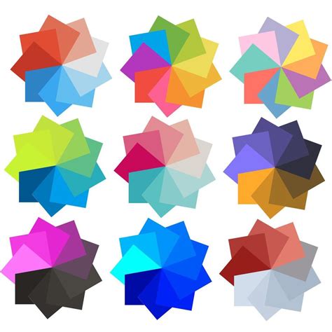 Colorful Origami Papers 13734661 Vector Art at Vecteezy