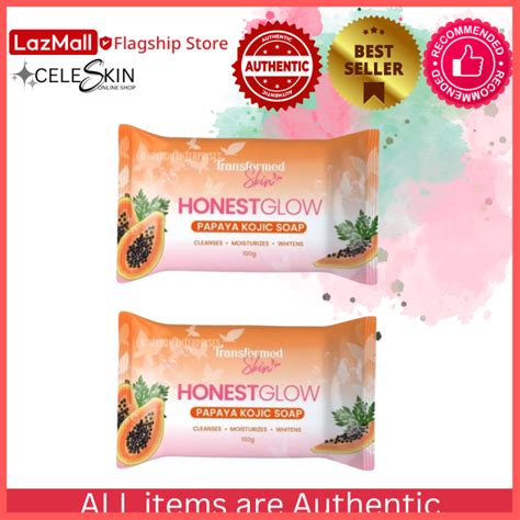 Honest Glow Papaya Kojic Soap 100g Lazada Ph