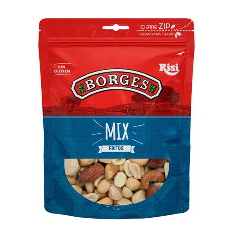 Borges Risi Mix Fritos 8 Bolsas De 100g Comprar Online