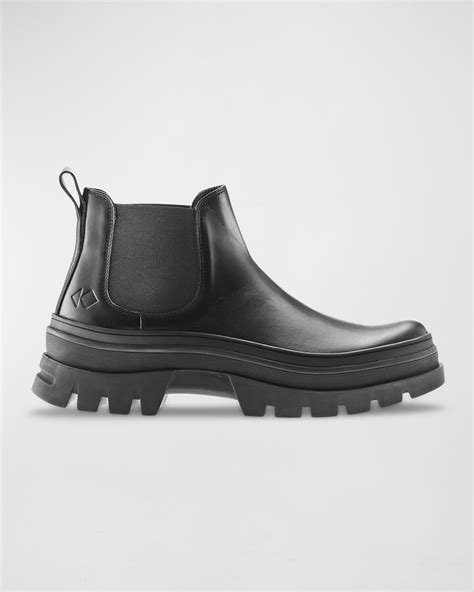 KOIO Verona Leather Lug Sole Chelsea Boots ShopStyle