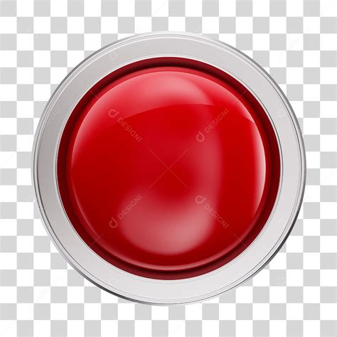 O Vermelho Elemento D Redondo Para Composi O Png Transparente