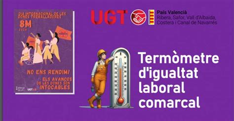 Ugt Presenta El Informe Mujeres En El Mercado Laboral Comarcal