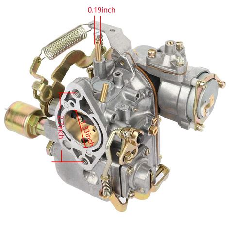 34PICT 3 Carburetor For VW Beetle Super Beetle Type 1 Air Cooled 1600cc