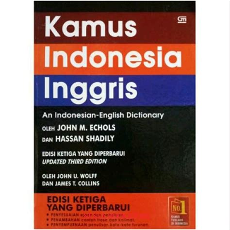 Jual Kamus Bahasa Indonesia Inggris Jhon M Echols Shopee Indonesia