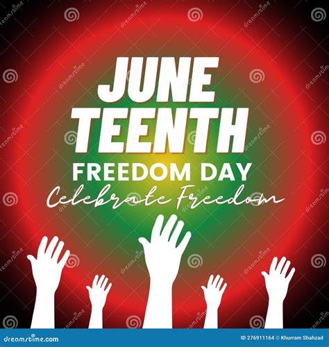 Juneteenth Freedom Day African American Independence Day Celebration