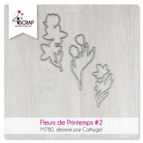 Fleurs De Printemps Matrice De Coupe Scrapbooking Carterie