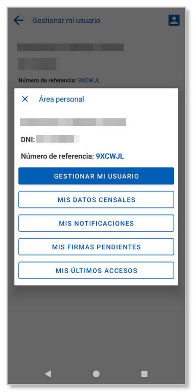 Agencia Tributaria APP AEAT Servicios Renta Gestión de usuarios en