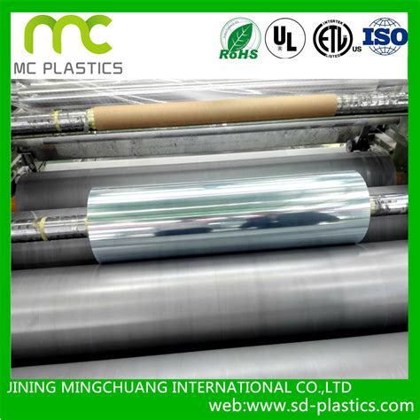 Five Roll Calendered Normal Clear PVC Film China PVC Clear Film And