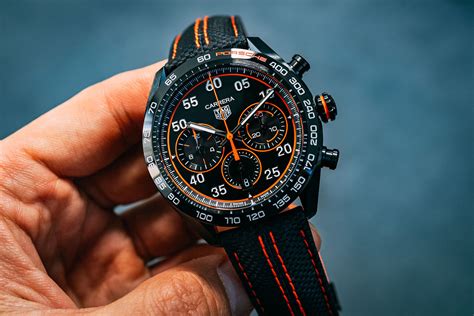 Tag Heuer Carrera Chronograph X Porsche Orange Racing Replica Watches