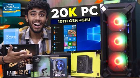 Finally Rs Super Intel Gaming Pc Build With Gpu Best