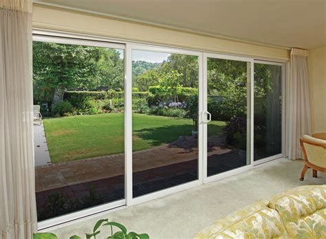 Milgard Tuscany Series V400 Sliding Patio Doors Space Saving And Easy