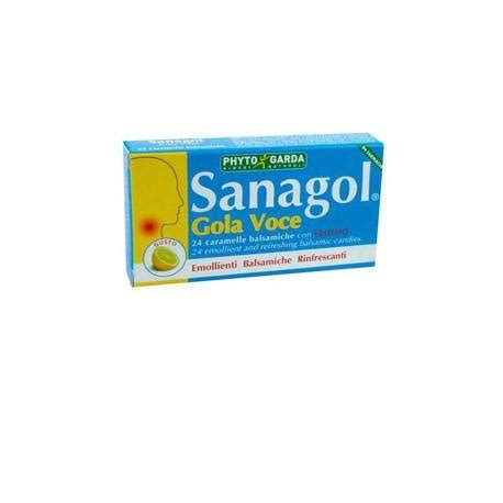 Sanagol Gola Voce Miele Limone Emolliente Per Le Vie Respiratorie