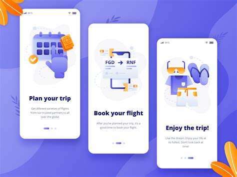 Travel Startup App Onboarding By Samuel Oktavianus On Dribbble