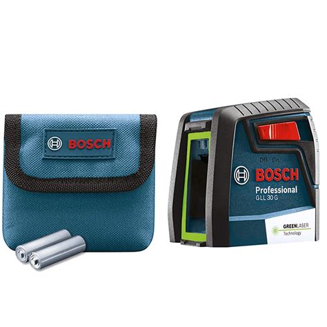 Bosch Professional GLL 30 G Line Laser 10m Green Laser Self Levelling