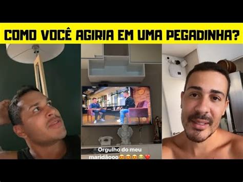 Lucas E Amigos De Carlinhos Maia Vendo A Pegadinha E Entrevista No