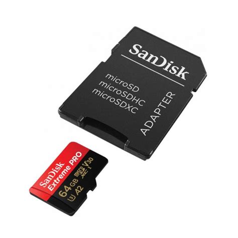 Karta Pamięci Sandisk Extreme Pro Microsdxc 64 Gb