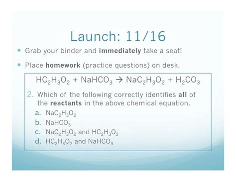 Beautiful Nahco3 + Hc2h3o2 Balanced Equation Class 10 Science Formula