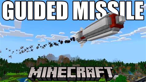 Guided Missiles For Minecraft Bedrock Youtube